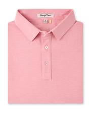 Dodge Polo in punch pink, folded view