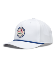 Pin High Rope Hat - White