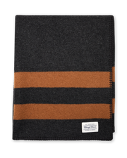 Comfort Throw - Charcoal / Tobacco