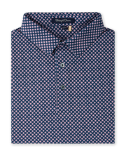 Ironwood Polo in New Indigo, folded front product view