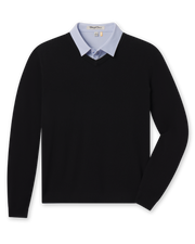Ballesteros V-Neck Sweater - Black