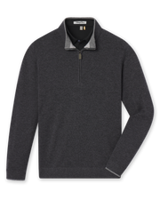 Lakeside Quarter Zip Sweater - Charcoal Heather