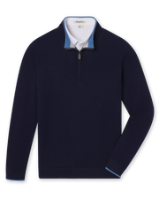Lakeside Quarter Zip Sweater - New Indigo