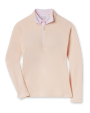 Ellen Quarter Zip - Peche