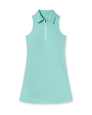 Greta Dress - Green Stone
