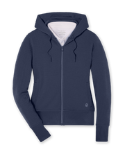 Eliza Hoodie in New Indigo, front product view