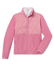 Laurel Hybrid Fleece Jacket - Sweet Rose