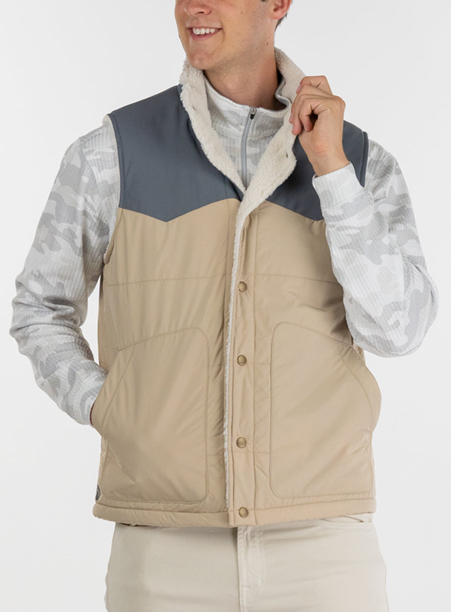 Austin Vest - Light Khaki
