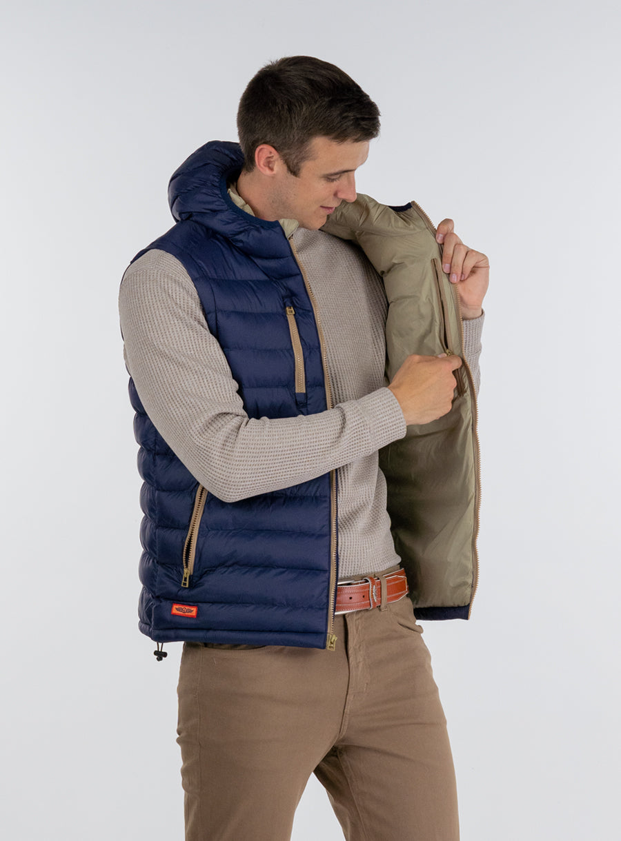 Kodiak Vest - Indigo
