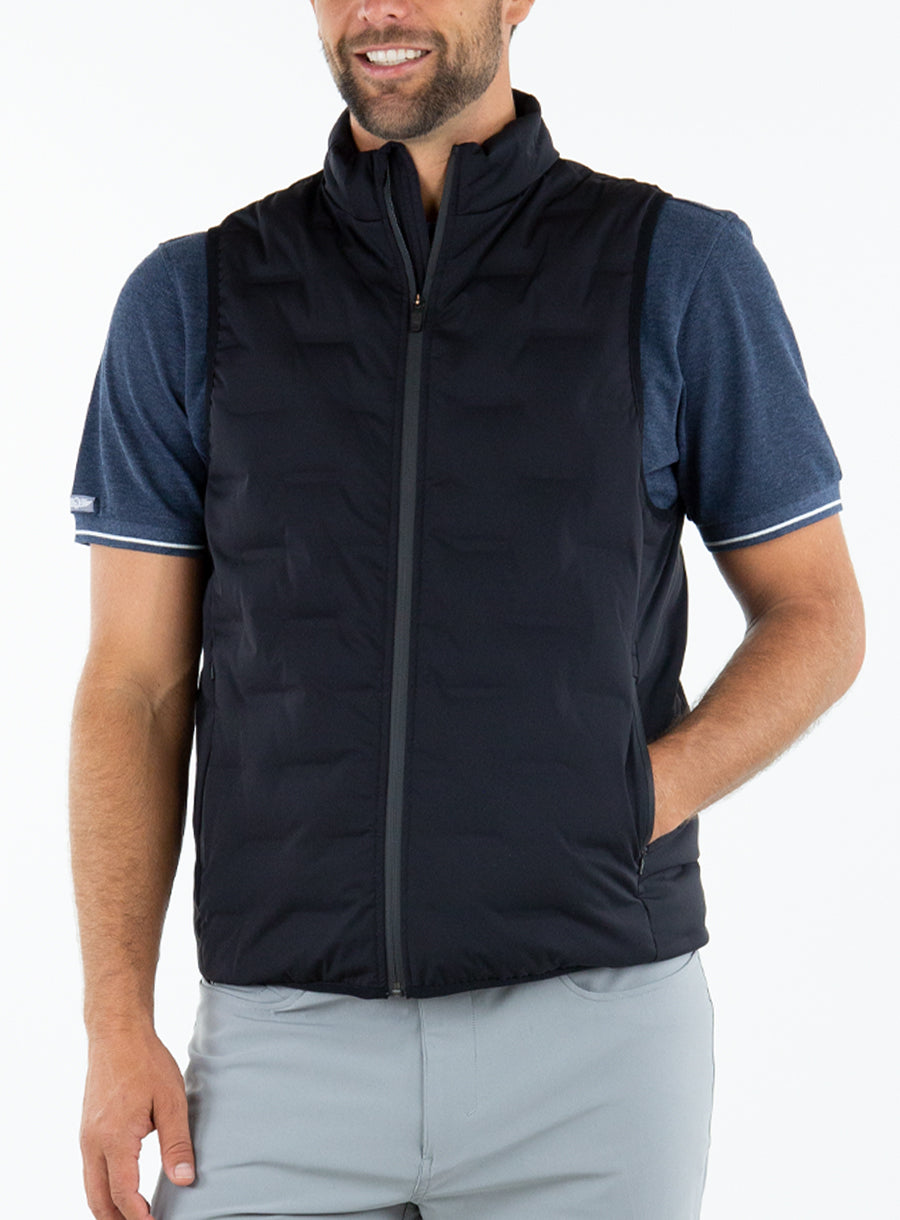 Peak Vest - Black
