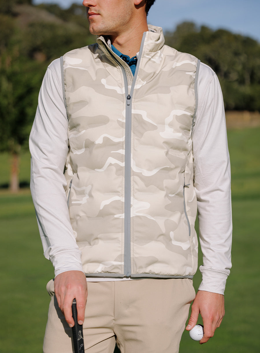 Peak Vest - Desert Camo-Heron
