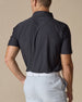 Dodge Polo in Dark Black, model wearing back view