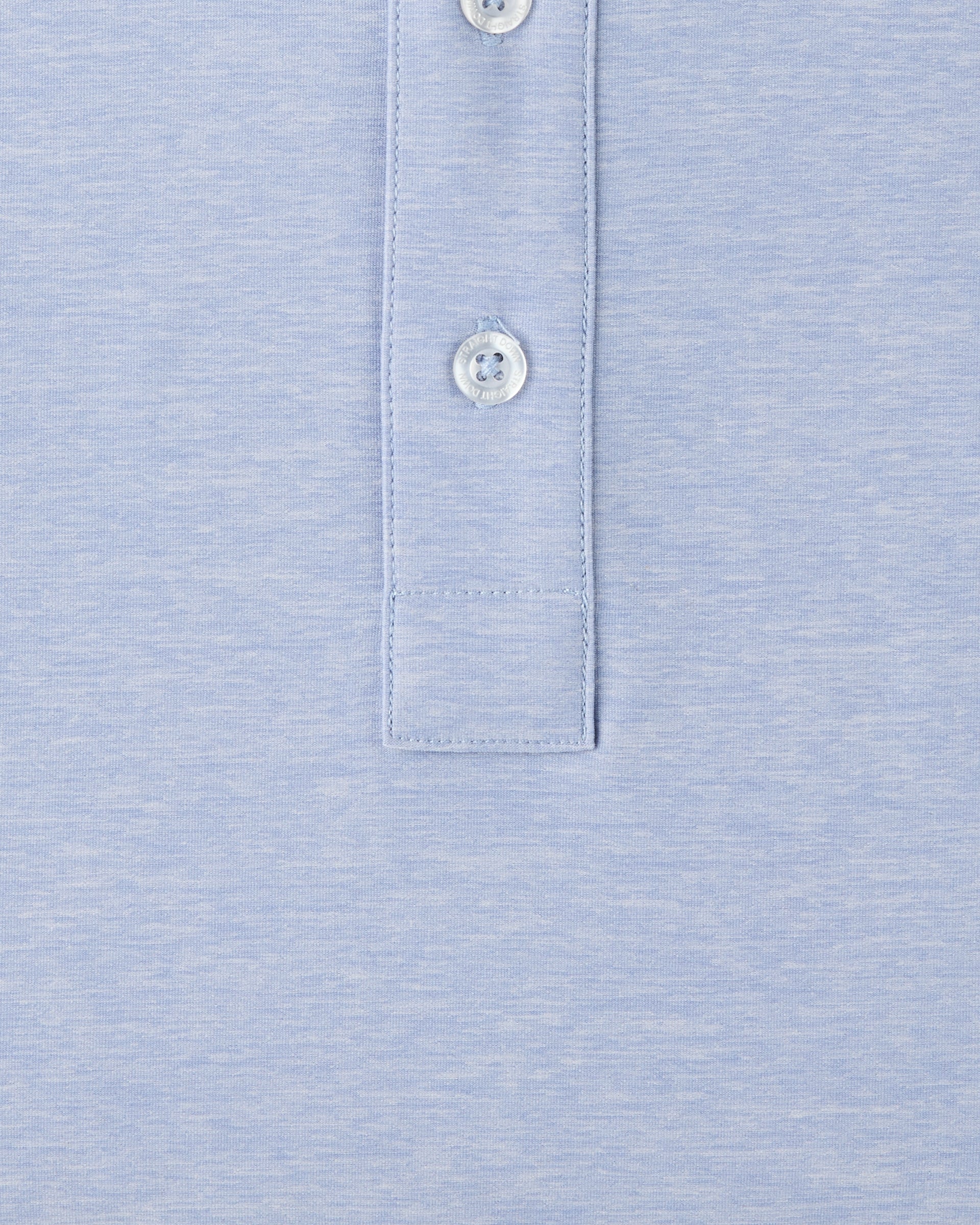 Dodge Polo in blue shade, fabric detail view