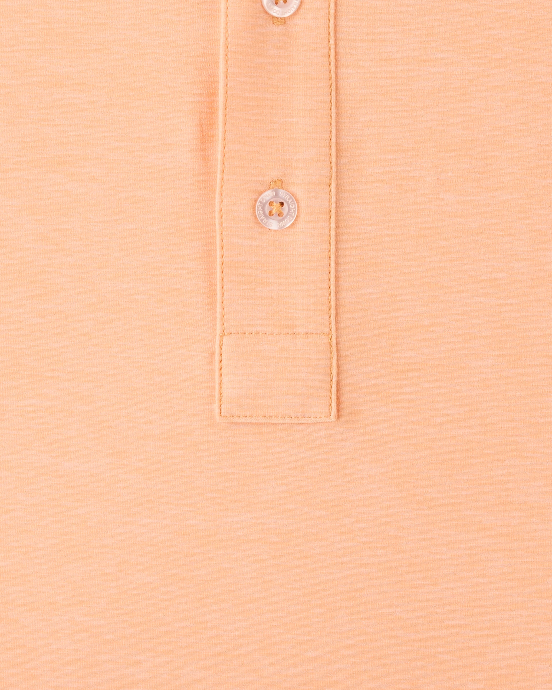 Dodge Polo in cantalope, fabric detail view