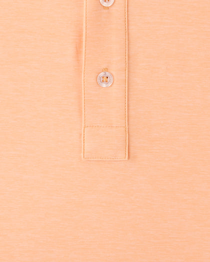 Dodge Polo in cantalope, fabric detail view