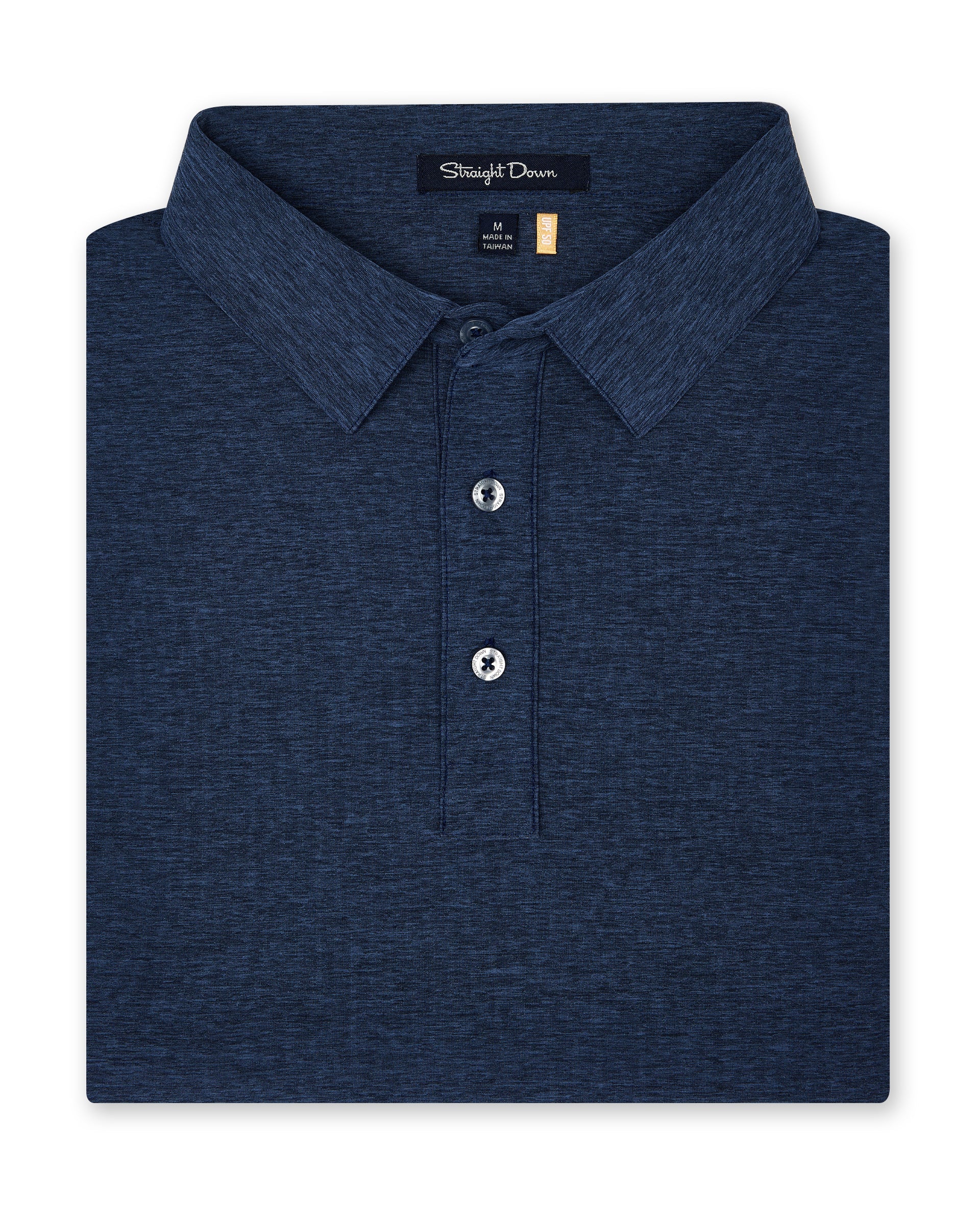 Dodge Polo in Navy, folded front product view