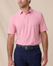 Dodge Polo in Pink, model wearing front view