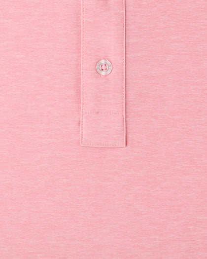 Dodge Polo in punch pink, fabric detail view