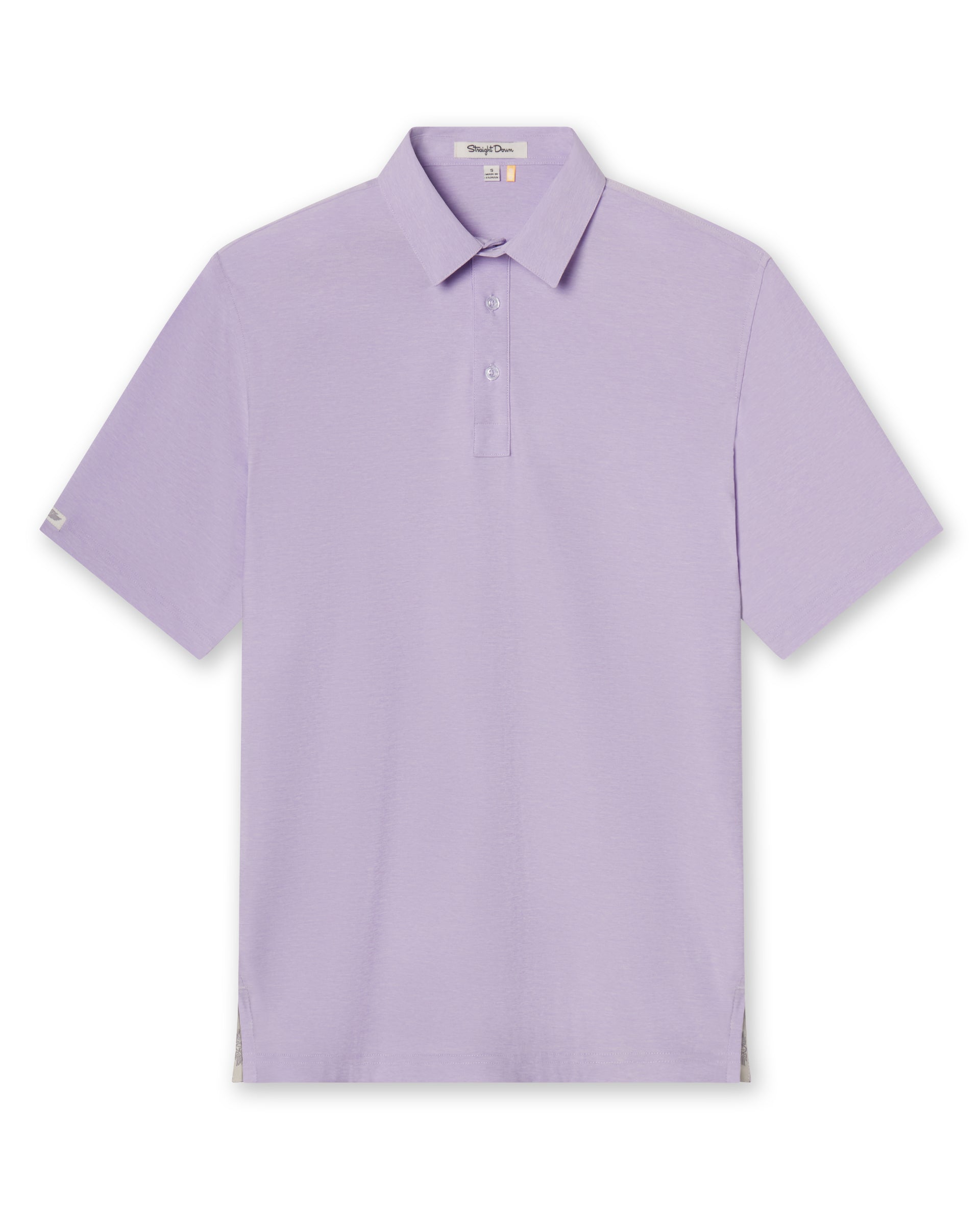 Dodge Polo in Violet, flat lay front product view