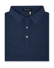 Dodge Polo in navy, folded front product view
