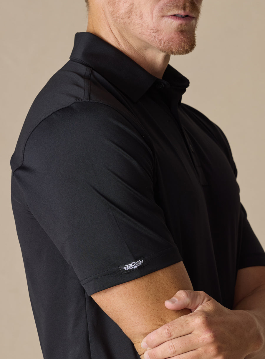 Olympic Polo - Black
