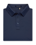Olympic Polo in new indigo dark blue, folded front product view