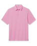 Olympic Polo in Pink Floyd pink, front flat lay product view