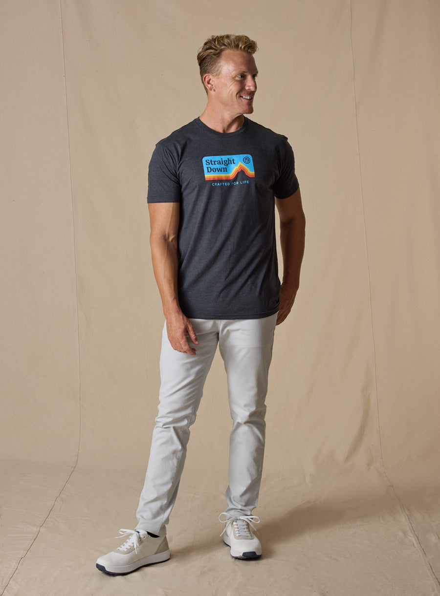 Starsky Tee - Charcoal
