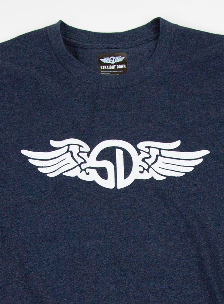 Wings Tee - Navy
