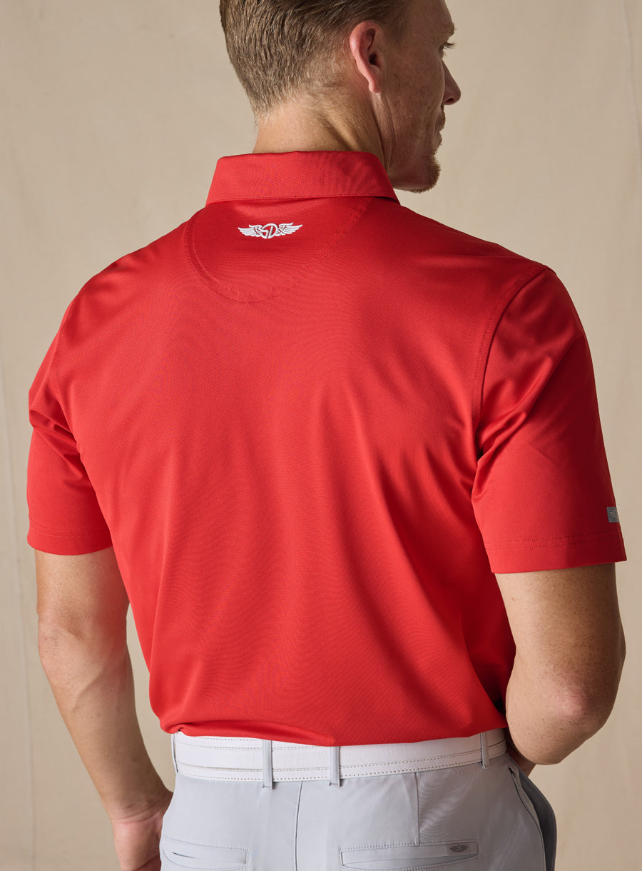 Sullivan Polo - Flag Red
