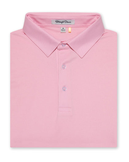 Men’s Sullivan Polo in Pink Lemonade, folded front product view