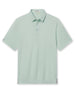 Men’s Sullivan Polo in celery green, full front flat lay