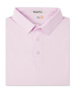 Sullivan Polo in Lilac folded to showcase the soft pastel color