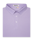 Men’s Sullivan Polo in violet, folded front view