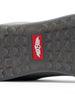 Men's Field V2 Shoe in Carbon, close-up outsole detail view featuring the gray traction outsole and red SD logo label