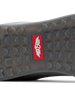 Men's Field V2 Shoe in Carbon, close-up outsole detail view featuring the gray traction outsole and red SD logo label