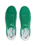 Men's Field V2 Shoe in Green, top down view featuring a green breathable mesh upper with green laces and a branded white insole
