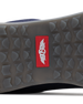 Men's Field V2 Shoe in Indigo, close-up outsole detail view featuring the gray traction outsole and red SD logo label