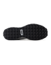 Men's Moonlight V2 Shoe in Black, bottom view featuring a black geometric pyramid-textured rubber outsole with a white and black Straight Down logo badge at the center