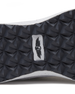 Men's Moonlight V2 Shoe in Granite, close-up detail view of the black pyramid-textured rubber outsole featuring a Straight Down logo tag at the center