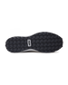Men's Moonlight V2 Shoe in Granite, bottom view featuring a black pyramid-textured rubber outsole with a Straight Down logo tag at the center