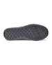 Men's Rally Shoe in Granite, bottom view featuring a dark gray rubber outsole with multi-directional traction rubber studs and flex grooves
