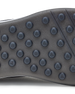 Men's Rally Shoe in Granite, detail close-up view of the outsole featuring dark gray multi-directional traction rubber studs and flex grooves for grip