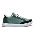 Cruise Canvas Sneaker in Dark Forest Green, side profile view