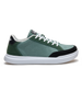 Cruise Canvas Sneaker in Dark Forest Green, side profile view