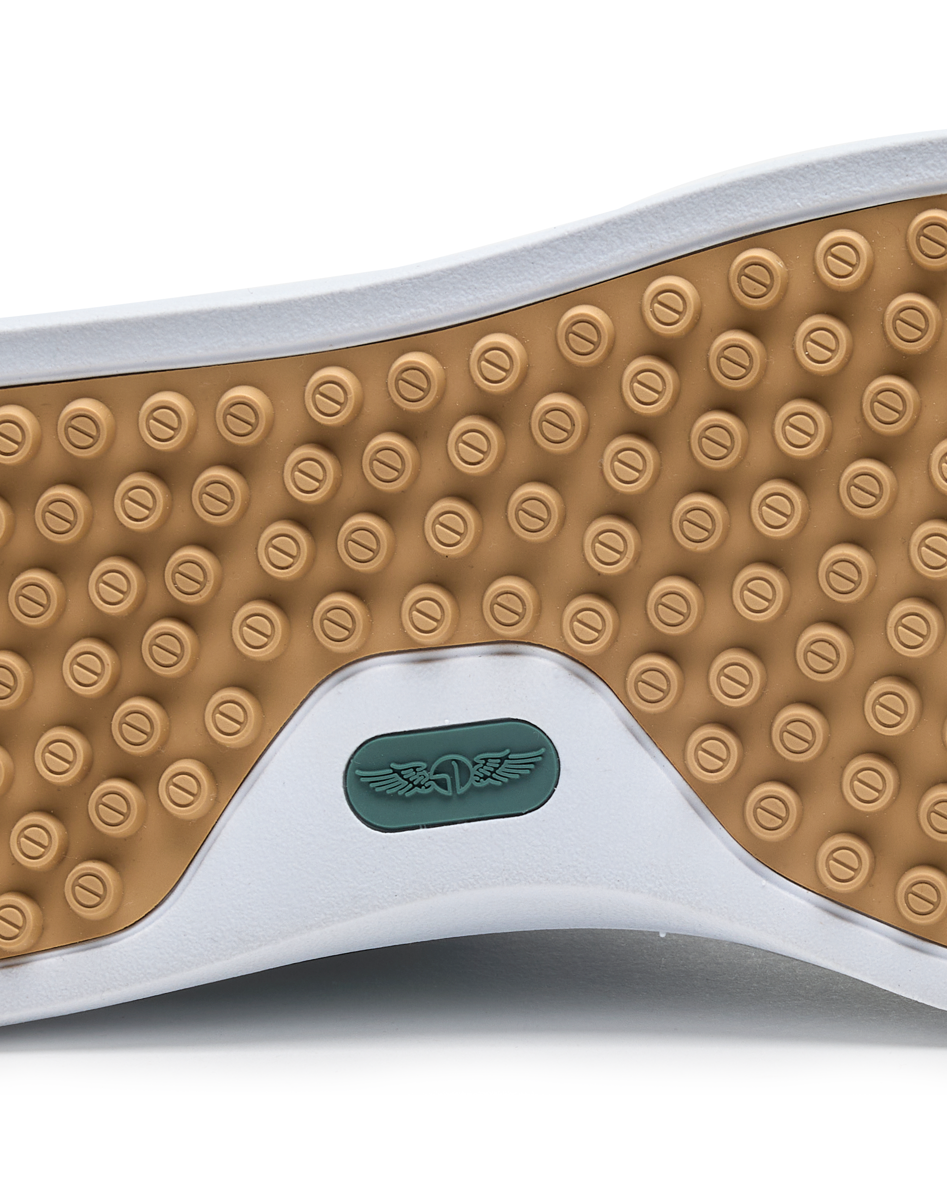 Cruise Canvas Sneaker in Dark Forest Green, tread detail view