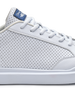 Cruise Perforated Sneaker in White with perforated leather upper, side detail view