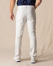 Hero Pant in stone, back view on model