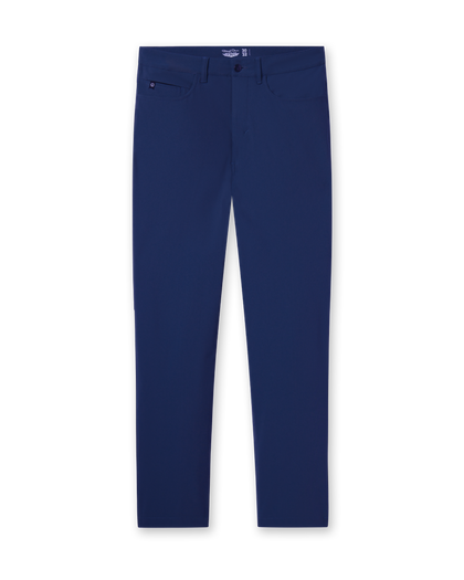 Hero Pant in Indigo, front flay lay view