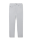 Hero Pant in silver, front flay lay view